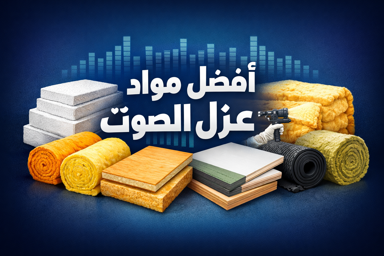 -مواد-عزل-الصوت شركة عزل صوت بالرياض