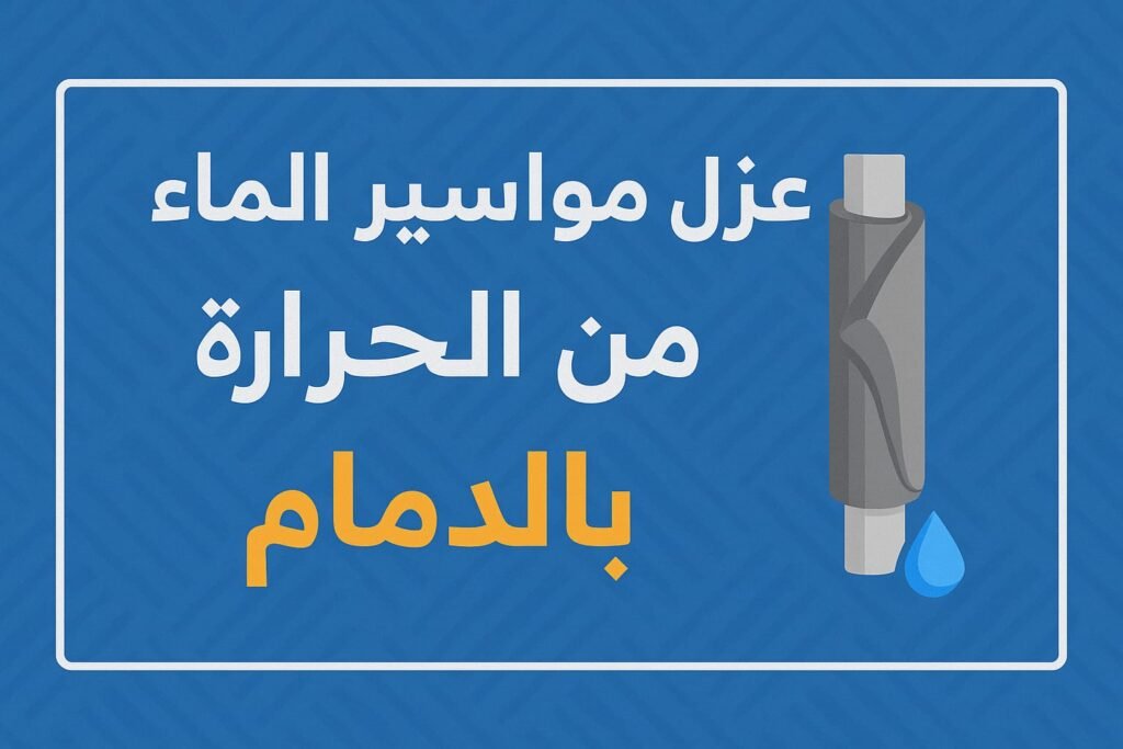 عزل مواسير الماء