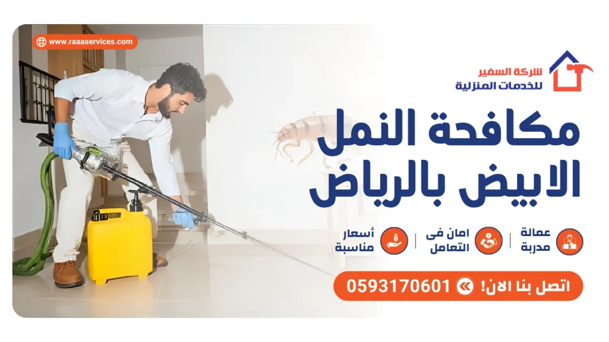 مكافحة النمل الابيض بالرياض