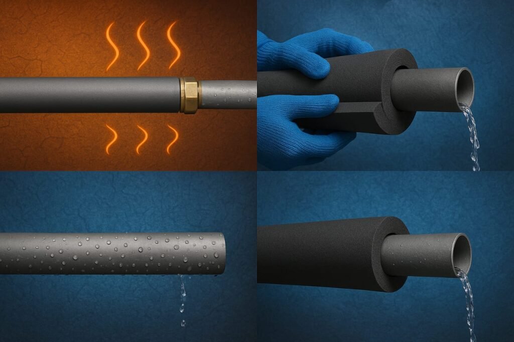 عزل مواسير الماء من الحرارة بالرياض